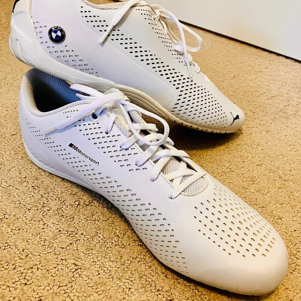 Puma BMW Motorsports Drift Cat 5 Ultra 2 - White Black 306421-02